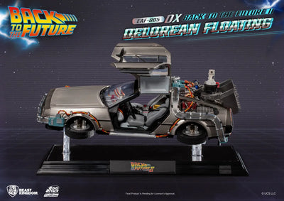DeLorean Floating DX (Deluxe Edition) – Beast Kingdom – ActionFigure Brasil — ângulo diferente