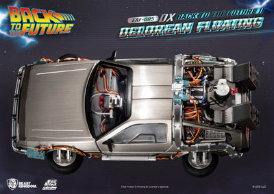 DeLorean Floating DX (Deluxe Edition) – Beast Kingdom – ActionFigure Brasil — ambientada
