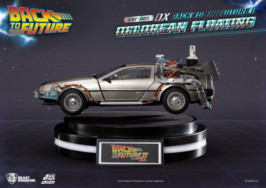 DeLorean Floating DX (Deluxe Edition) – Beast Kingdom – ActionFigure Brasil