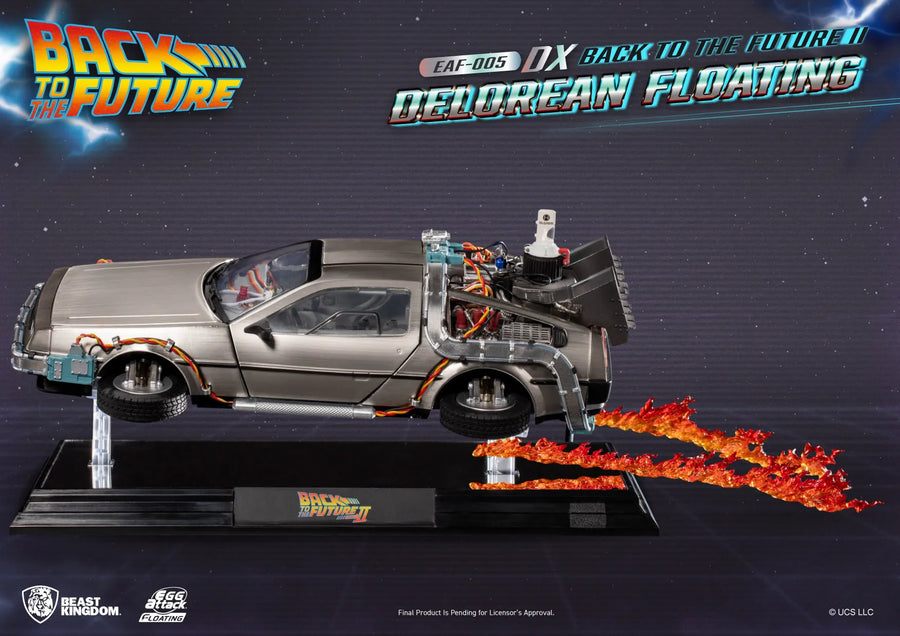 DeLorean Floating DX (Deluxe Edition) – Beast Kingdom – ActionFigure Brasil