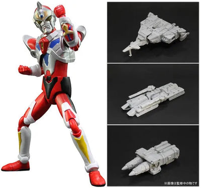 Denkou Choujin Gridman - God Zenon - Gridman - Thunder Gridman - HAF (Evolution-Toy)ㅤ – Evolution-Toy As Manufacturer – ActionFigure Brasil — ângulo diferente