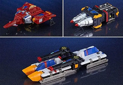 Denkou Choujin Gridman - God Zenon - Gridman - Thunder Gridman - THE GATTAI (Good Smile Company)ㅤ – Good Smile Company – ActionFigure Brasil — ângulo diferente