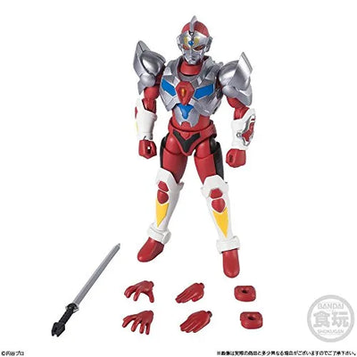 Denkou Choujin Gridman - Gridman - Bandai Shokugan - Candy Toy - Super Mini-Pla (Bandai)ㅤ – Bandai – ActionFigure Brasil — detalhe do produto