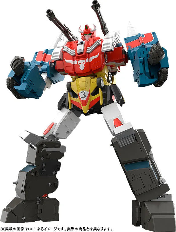 Densetsu no Yuusha Da-Garn - Land Bison - The Gattai (Good Smile Company)ㅤ – Good Smile Company – ActionFigureBrasil