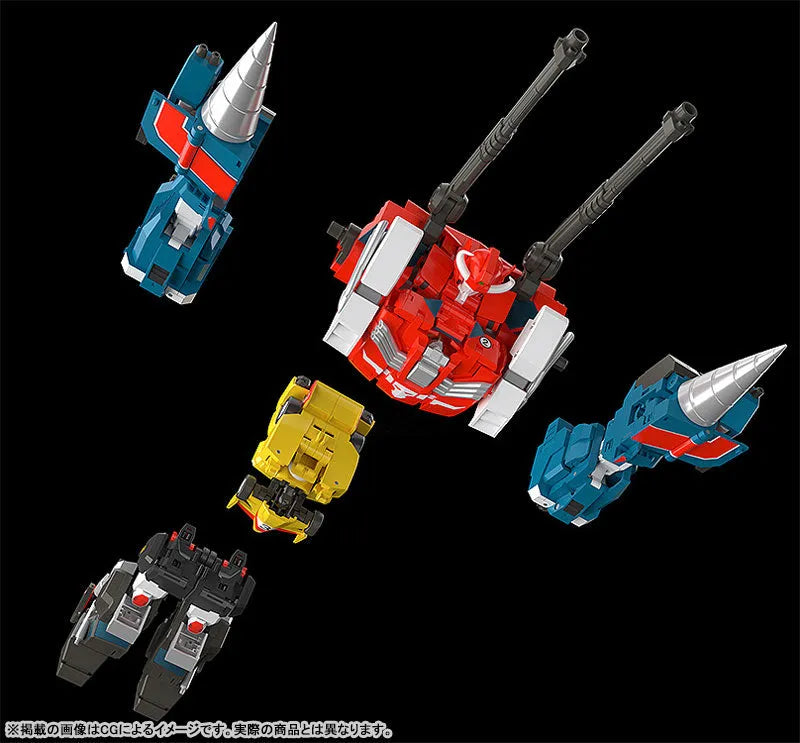 Densetsu no Yuusha Da-Garn - Land Bison - The Gattai (Good Smile Company)ㅤ – Good Smile Company – ActionFigureBrasil