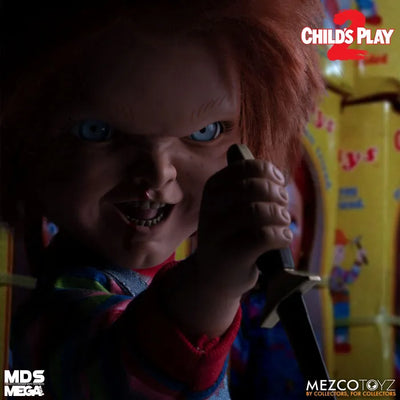 Designer Series / Child's Play 2: Chucky 15 Inch Mega Scale Talking Figure Menacing verㅤ – Mezco – ActionFigure Brasil — detalhe do produto