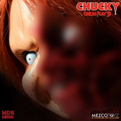 Designer Series / Child's Play 3: Pizza Face Chucky 15 Inch Mega Scale Figure with Sound(Provisional Pre-order)ㅤ – Mezco – ActionFigure Brasil — acessórios