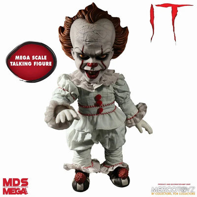Designer Series / IT: Pennywise 15 Inch Mega Scale Figure with Sound(Provisional Pre-order)ㅤ – Mezco – ActionFigure Brasil