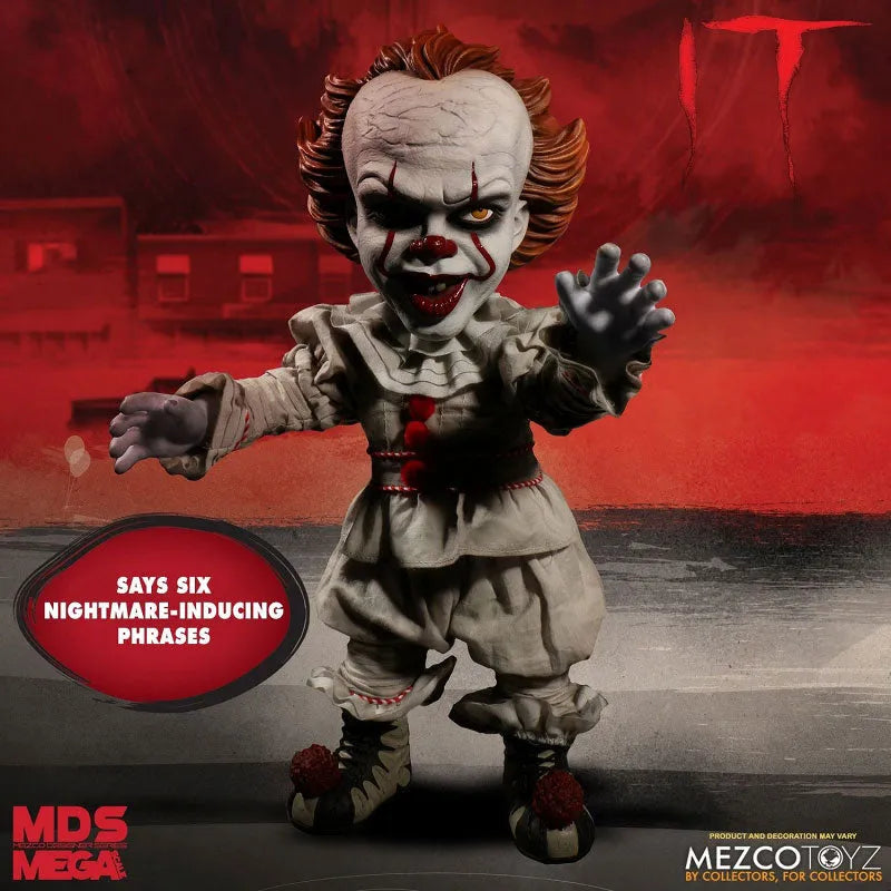Designer Series / IT: Pennywise 15 Inch Mega Scale Figure with Sound(Provisional Pre-order)ㅤ – Mezco – ActionFigure Brasil