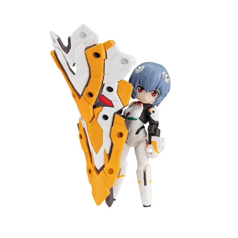 Desktop Army Rebuild of Evangelion Rei Ayanami & EVA Unit-00'ㅤ – MegaHouse – ActionFigure Brasil
