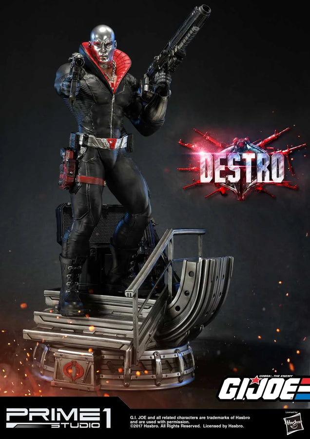 Destro (Exclusive Version) G.I. Joe – Prime1Studio – ActionFigure Brasil