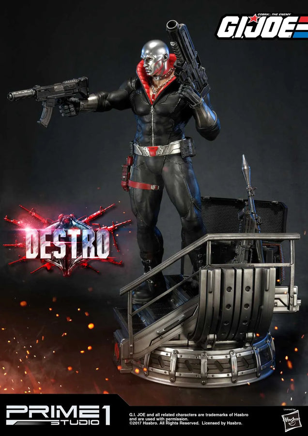 Destro (Exclusive Version) G.I. Joe – Prime1Studio – ActionFigure Brasil