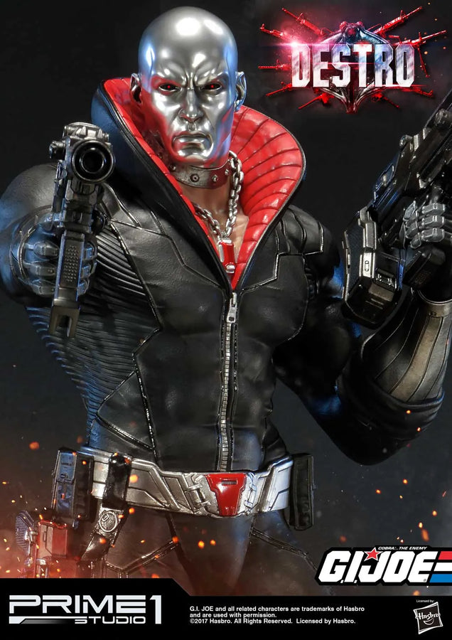 Destro (Exclusive Version) G.I. Joe – Prime1Studio – ActionFigure Brasil