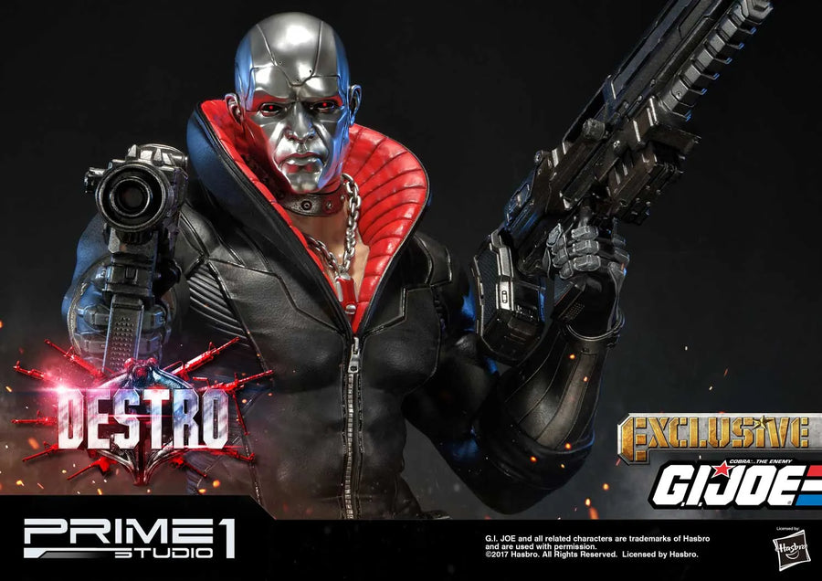Destro (Exclusive Version) G.I. Joe – Prime1Studio – ActionFigure Brasil