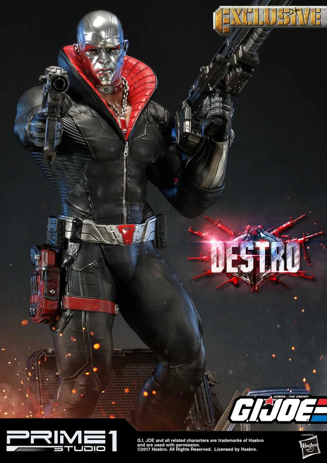 Destro (Exclusive Version) G.I. Joe – Prime1Studio – ActionFigure Brasil