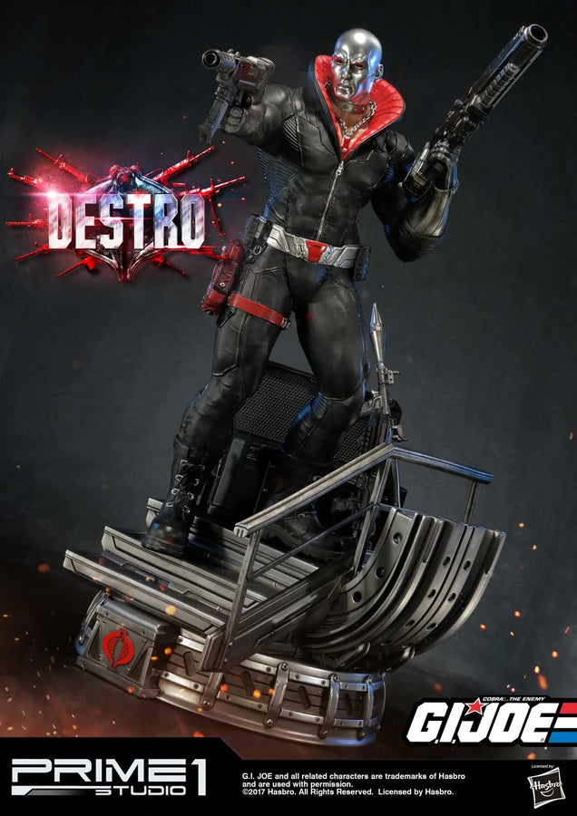 Destro (Exclusive Version) G.I. Joe – Prime1Studio – ActionFigure Brasil