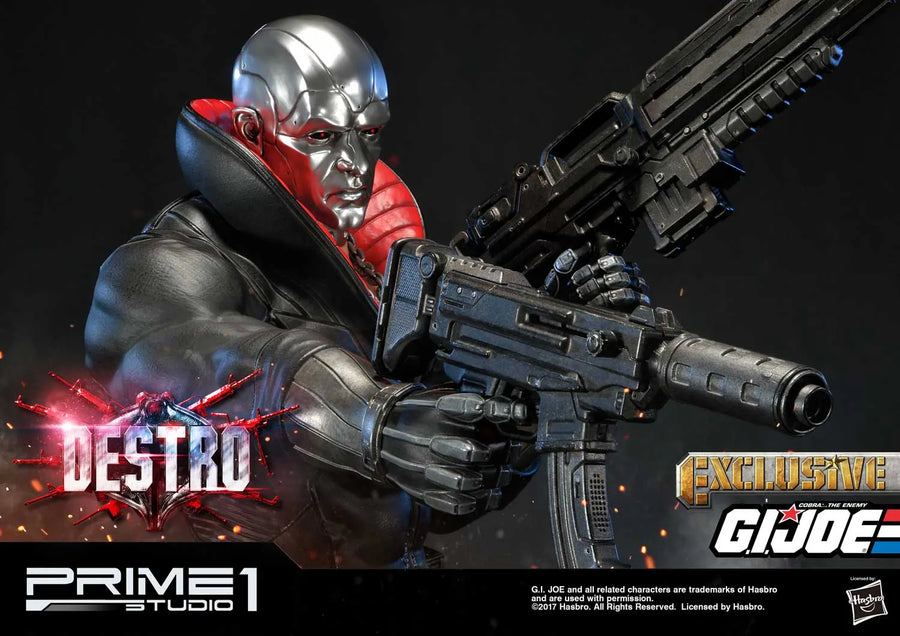 Destro (Exclusive Version) G.I. Joe – Prime1Studio – ActionFigure Brasil