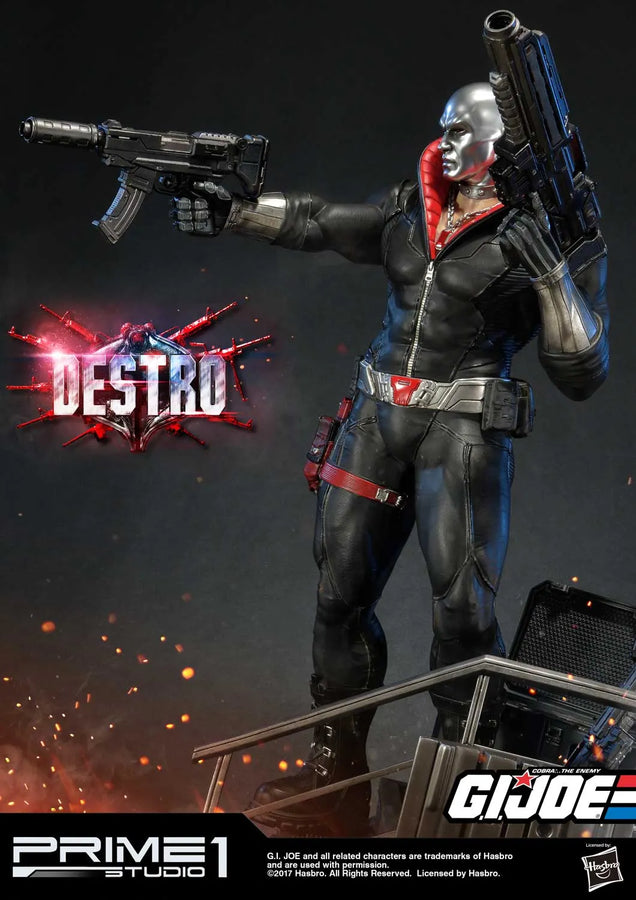Destro (Exclusive Version) G.I. Joe – Prime1Studio – ActionFigure Brasil