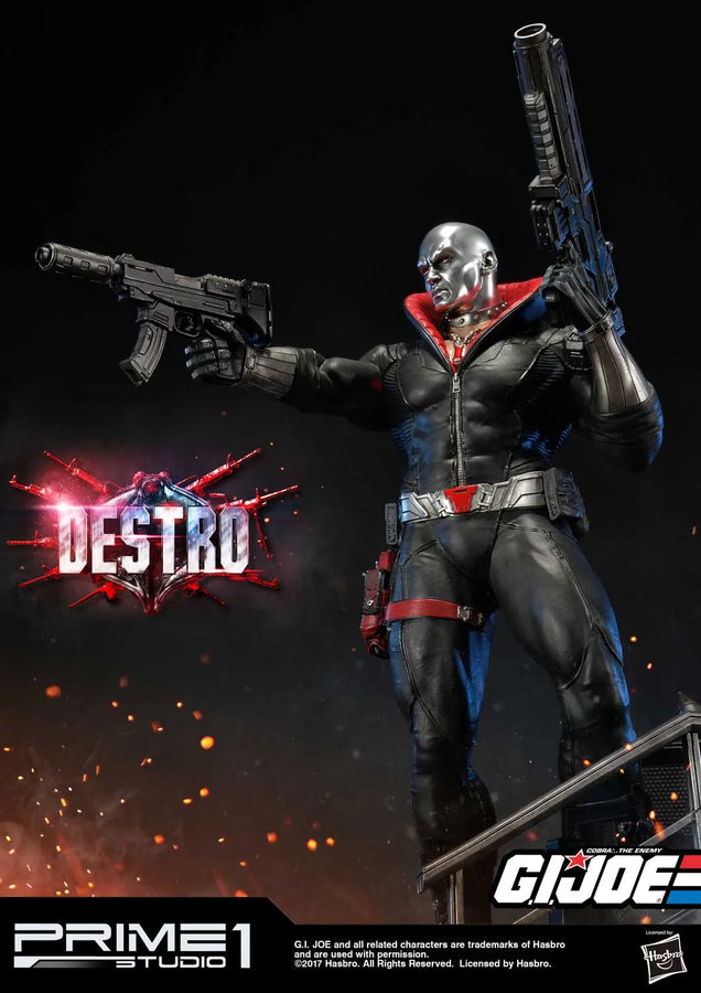 Destro (Exclusive Version) G.I. Joe – Prime1Studio – ActionFigure Brasil