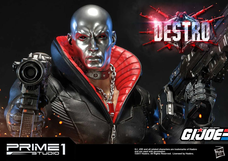 Destro (Exclusive Version) G.I. Joe – Prime1Studio – ActionFigure Brasil
