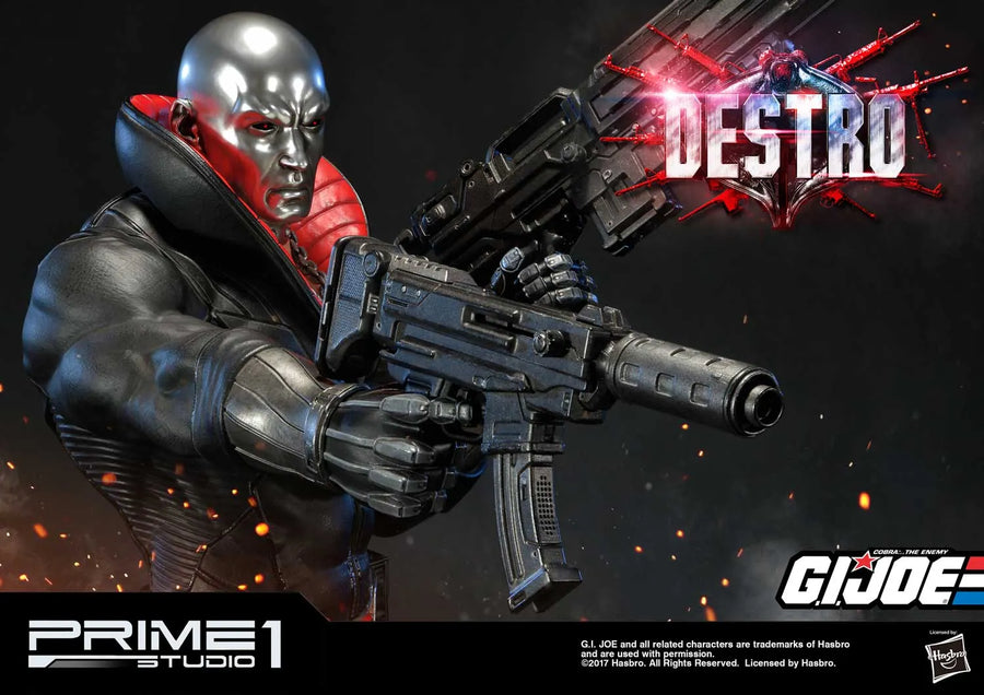 Destro (Exclusive Version) G.I. Joe – Prime1Studio – ActionFigure Brasil