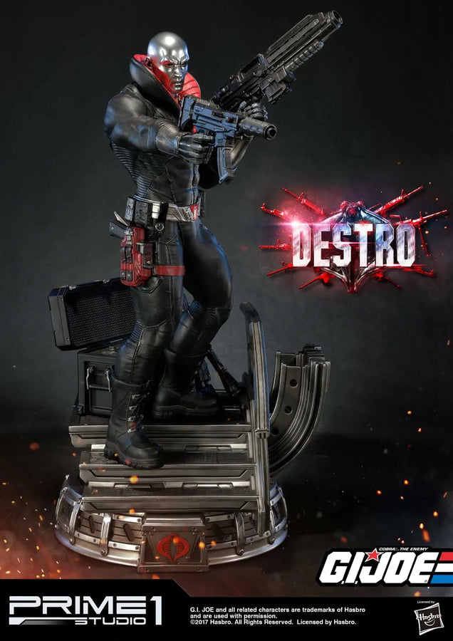 Destro (Exclusive Version) G.I. Joe – Prime1Studio – ActionFigure Brasil