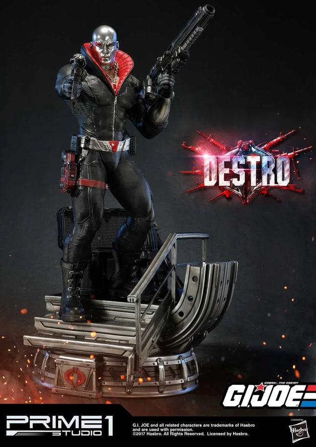 Destro (Regular Version) G.I. Joe – Prime1Studio – ActionFigure Brasil