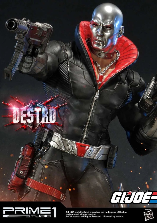 Destro (Regular Version) G.I. Joe – Prime1Studio – ActionFigure Brasil