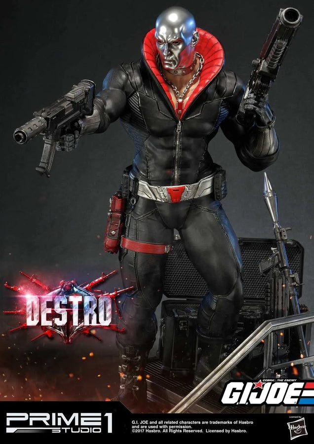 Destro (Regular Version) G.I. Joe – Prime1Studio – ActionFigure Brasil