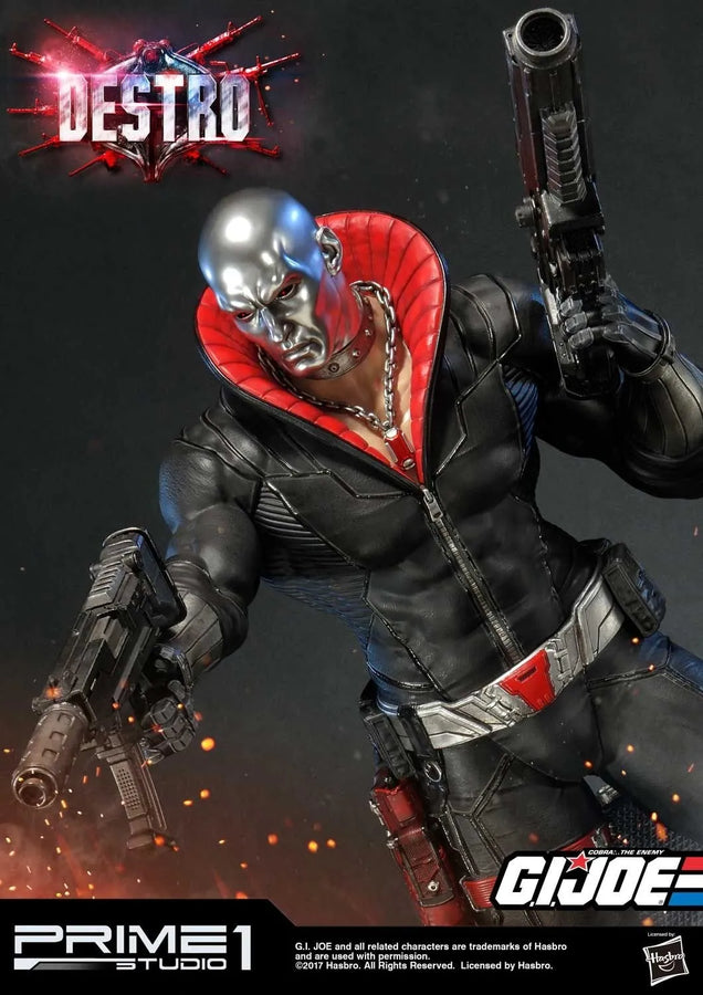 Destro (Regular Version) G.I. Joe – Prime1Studio – ActionFigure Brasil