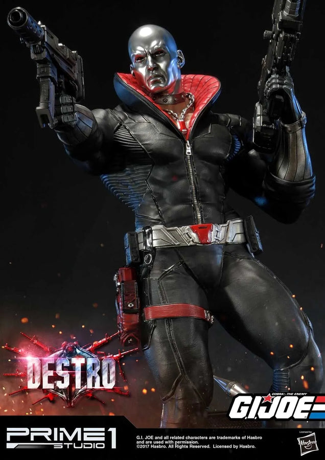 Destro (Regular Version) G.I. Joe – Prime1Studio – ActionFigure Brasil