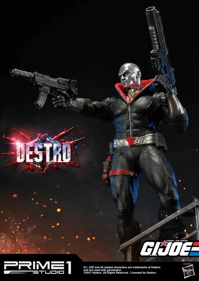 Destro (Regular Version) G.I. Joe – Prime1Studio – ActionFigure Brasil