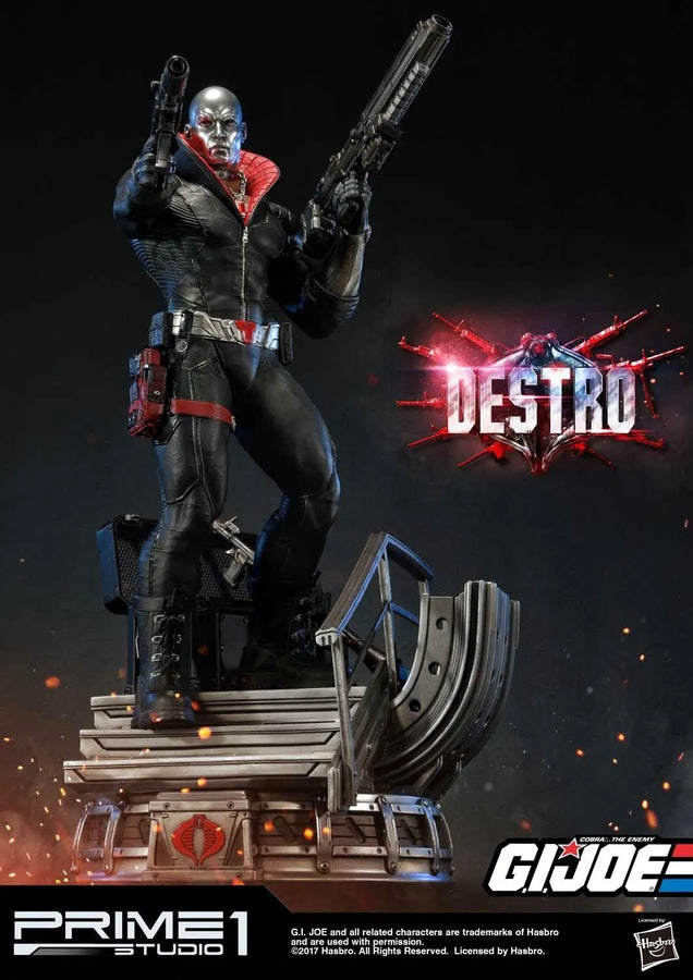 Destro (Regular Version) G.I. Joe – Prime1Studio – ActionFigure Brasil