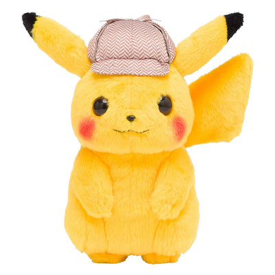 Detective Pikachu - The Pokemon Center Original Nuigurumi - Pikachuㅤ – Pokémon Center – ActionFigureBrasil