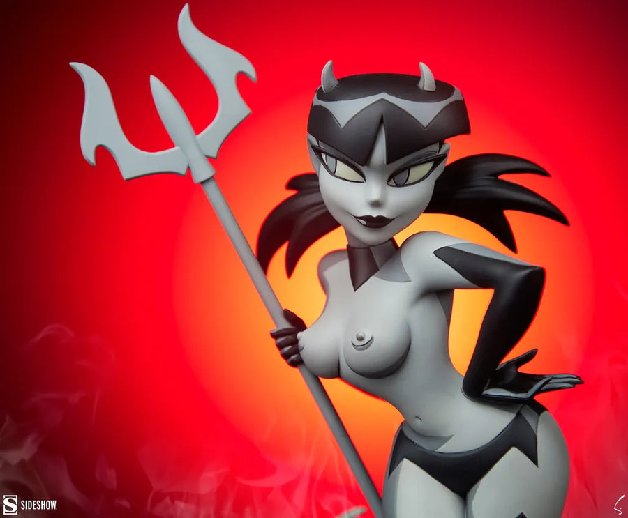 Devil Girl (Black and White Variant) - LIMITED EDITION: 750 (Variant) – Sideshow Collectibles – ActionFigure Brasil