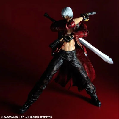 Devil May Cry 3 - Dante Sparda - Play Arts Kai (Square Enix)ㅤ – Square Enix – ActionFigure Brasil — iluminação de estúdio