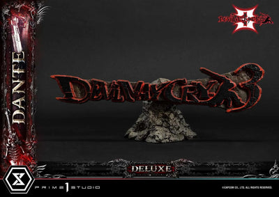 Devil May Cry 3 - Dante Sparda - Ultimate Premium Masterline  - UPMDMC3-01DX - 1/4 - DX Version (Prime 1 Studio)ㅤ – Prime 1 Studio – ActionFigure Brasil — embalagem
