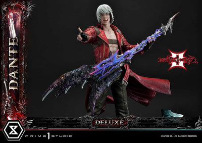 Devil May Cry 3 - Dante Sparda - Ultimate Premium Masterline  - UPMDMC3-01DX - 1/4 - DX Version (Prime 1 Studio)ㅤ – Prime 1 Studio – ActionFigure Brasil — acessórios