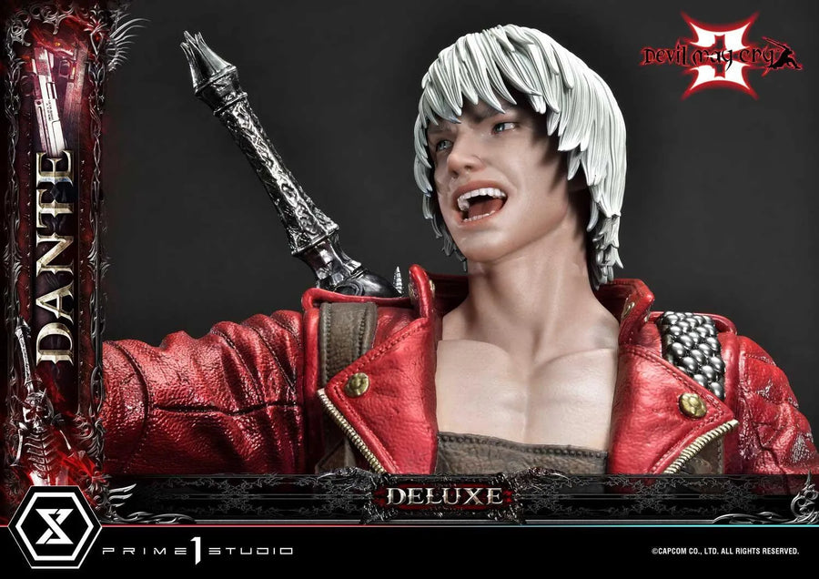 Devil May Cry 3 - Dante Sparda - Ultimate Premium Masterline  - UPMDMC3-01DX - 1/4 - DX Version (Prime 1 Studio)ㅤ – Prime 1 Studio – ActionFigure Brasil