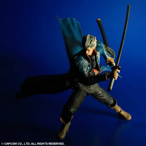 Devil May Cry 3 - Vergil Sparda - Play Arts Kai (Square Enix)ㅤ – Square Enix – ActionFigure Brasil