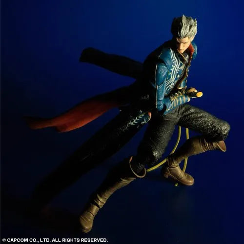Devil May Cry 3 - Vergil Sparda - Play Arts Kai (Square Enix)ㅤ – Square Enix – ActionFigure Brasil