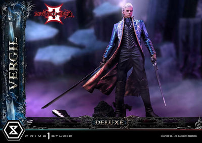 Devil May Cry 3 - Vergil Sparda - Ultimate Premium Masterline UPMDMC3-02DX - 1/4 - DX Version (Prime 1 Studio)ㅤ – Prime 1 Studio – ActionFigureBrasil — embalagem