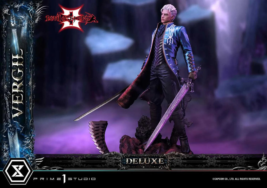 Devil May Cry 3 - Vergil Sparda - Ultimate Premium Masterline UPMDMC3-02DX - 1/4 - DX Version (Prime 1 Studio)ㅤ – Prime 1 Studio – ActionFigure Brasil