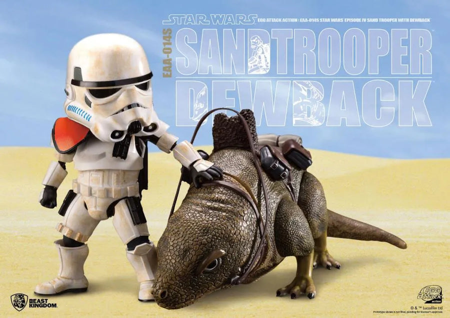 Dewback and Sandtrooper – Beast Kingdom – ActionFigure Brasil