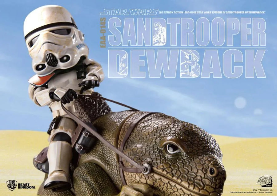Dewback and Sandtrooper – Beast Kingdom – ActionFigure Brasil