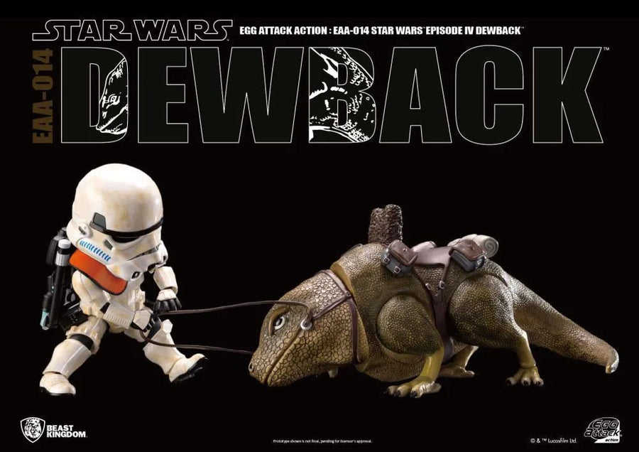 Dewback and Sandtrooper – Beast Kingdom – ActionFigure Brasil