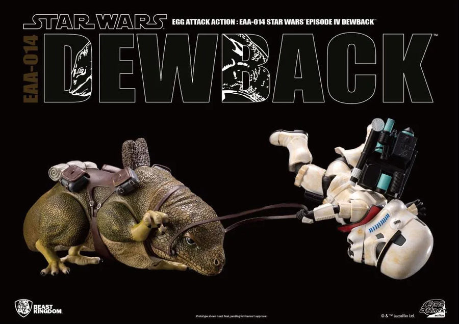 Dewback and Sandtrooper – Beast Kingdom – ActionFigure Brasil