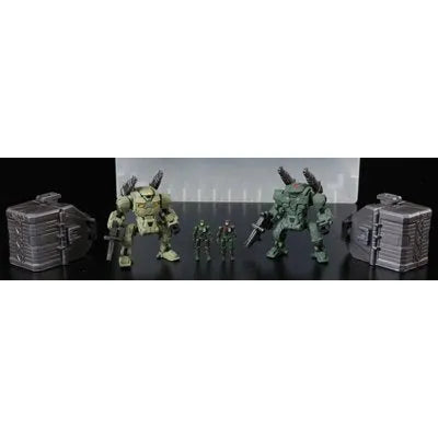 Diaclone - DA-05 Powered System A & B Type - Space Marines Color Set (Takara Tomy)ㅤ – Takara Tomy As Manufacturer – ActionFigure Brasil — embalagem