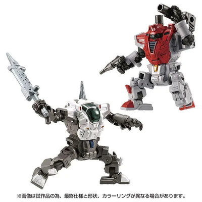 Diaclone DA-77 Diaclone PS/202X [A Type & B Type] Setㅤ – Takara Tomy – ActionFigureBrasil — embalagem