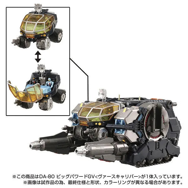 Diaclone - DA-80 - Big Powered GV - Verse Caliber (Takara Tomy)ㅤ – Takara Tomy – ActionFigure Brasil